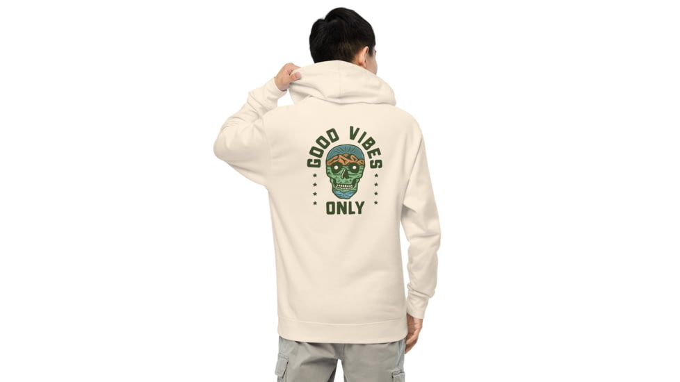 Milk X Whiskey Good Vibes Only - Hoodie 2B6CDF89, Bone, XL, 158998415590
