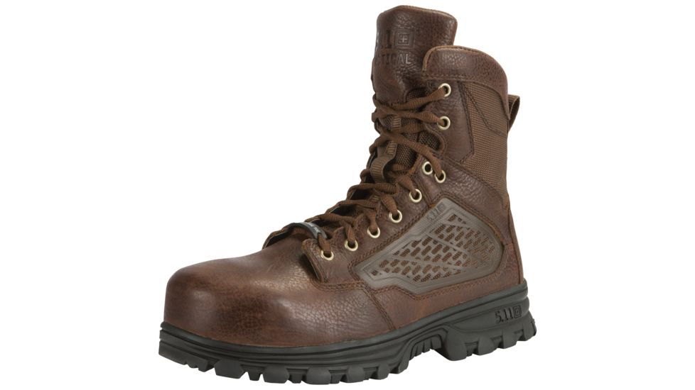 5.11 Tactical Evo 6in. CST Leather Boot, BISON, 14 1233210414W