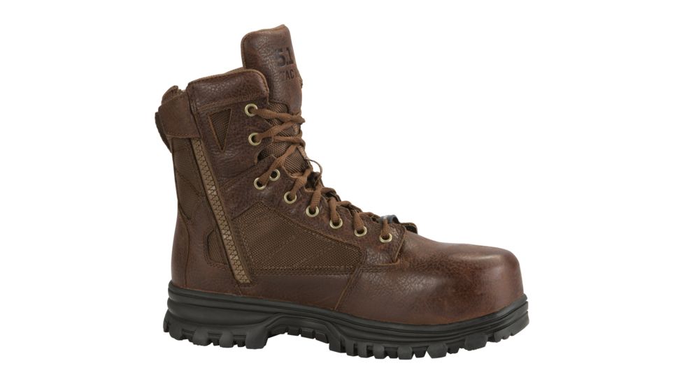 5.11 Tactical Evo 6in. CST Leather Boot, BISON, 14 1233210414W
