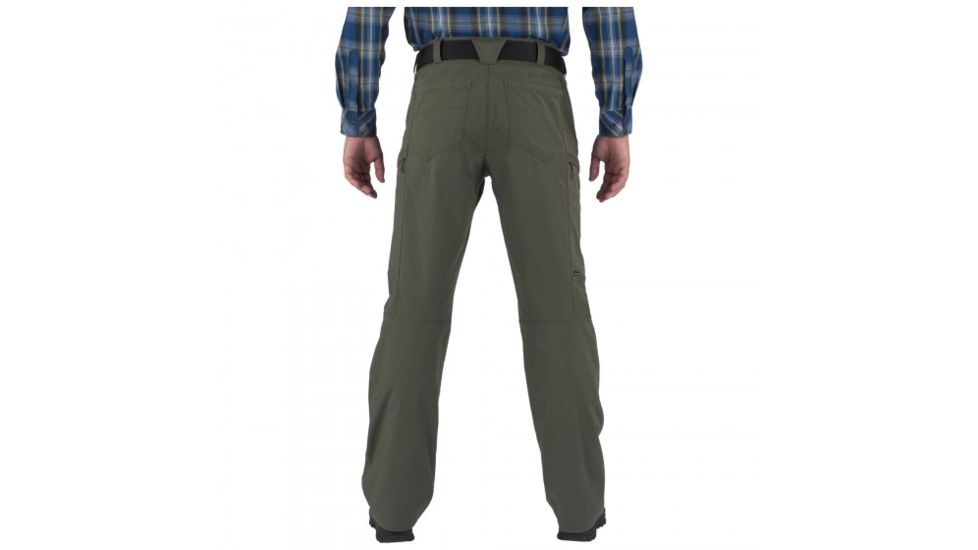 5.11 Tactical Apex Pant w/10 Pockets - Mens, TDU Green, 28-34, 74434ABR-190-28-34