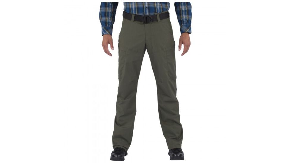 5.11 Tactical Apex Pant w/10 Pockets - Mens, TDU Green, 28-34, 74434ABR-190-28-34