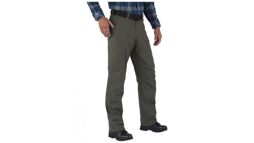 5.11 Tactical Apex Pant w/10 Pockets - Mens, TDU Green, 28-34, 74434ABR-190-28-34