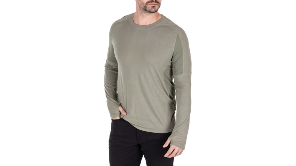 5.11 Tactical Charge Long Sleeve Active Tops - Mens, Python, Extra Small, 82125-256-XS