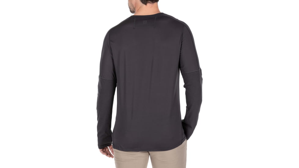 5.11 Tactical Charge Long Sleeve Active Tops - Mens, Volcanic, Large, 82125-098-L