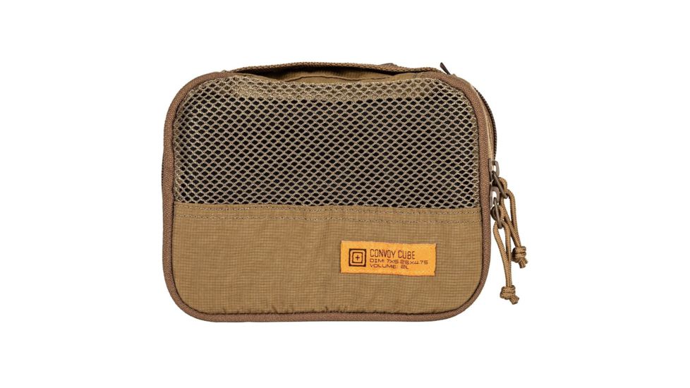 5.11 Tactical Convoy Packing Cube Sierra Pouch, Kangaroo, One Size, 56600-134-1 SZ