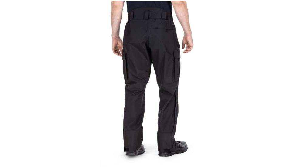 5.11 Tactical Duty Rain Shell Pants - Mens, 2XL, Black, 48350-019-2XL
