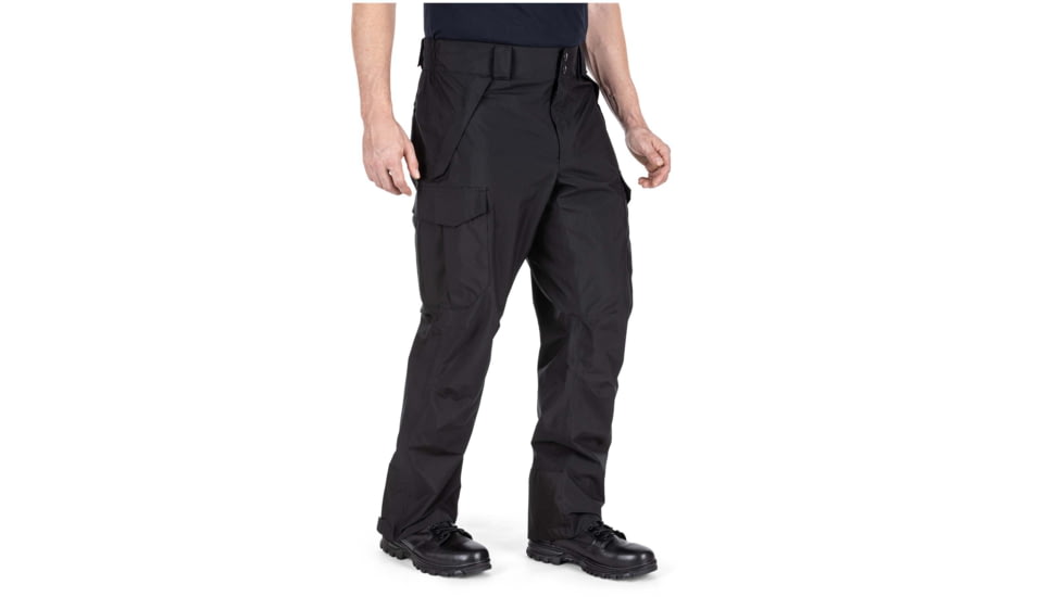 5.11 Tactical Duty Rain Shell Pants - Mens, 2XL, Black, 48350-019-2XL