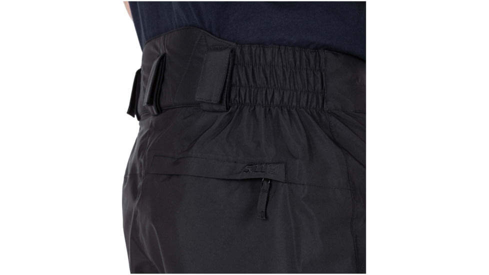 5.11 Tactical Duty Rain Shell Pants - Mens, 2XL, Black, 48350-019-2XL