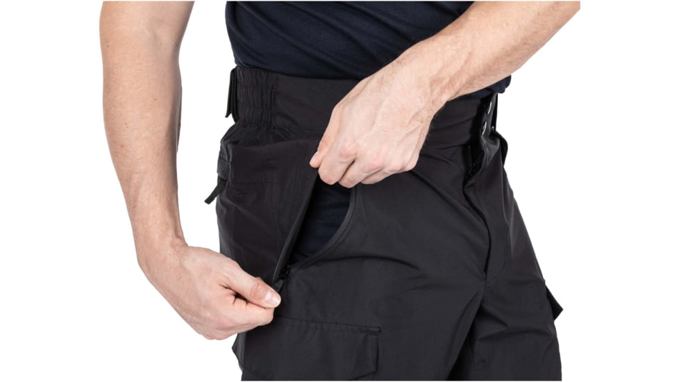 5.11 Tactical Duty Rain Shell Pants - Mens, 2XL, Black, 48350-019-2XL
