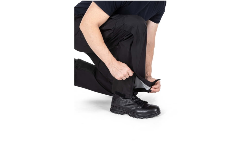 5.11 Tactical Duty Rain Shell Pants - Mens, 2XL, Black, 48350-019-2XL