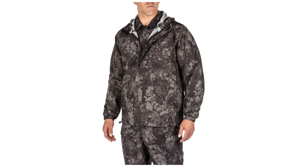 5.11 Tactical Geo7 Duty Rain Shell, Night - 48353G7-357-2XL