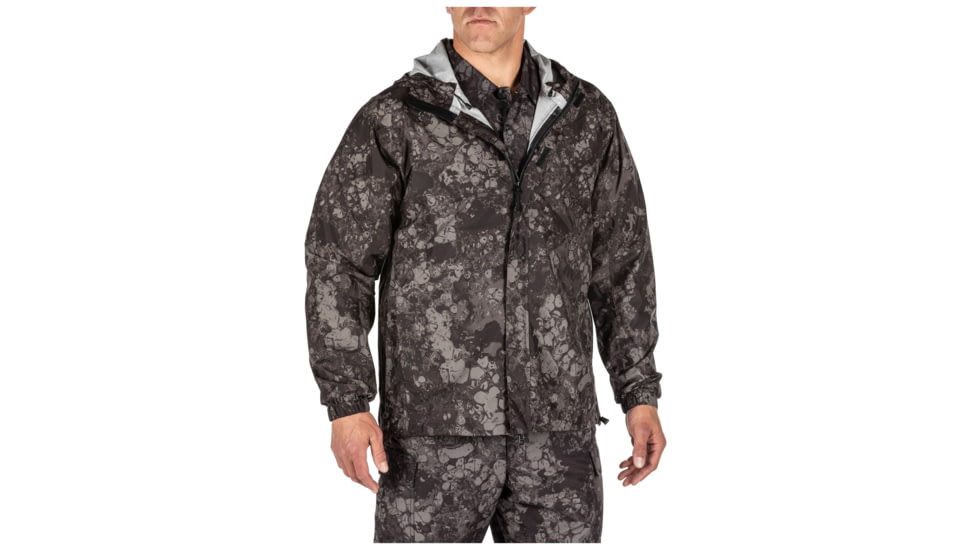 5.11 Tactical Geo7 Duty Rain Shell, Night - 48353G7-357-2XL