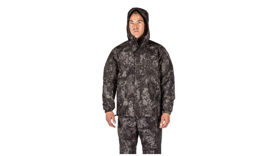 5.11 Tactical Geo7 Duty Rain Shell, Night - 48353G7-357-2XL