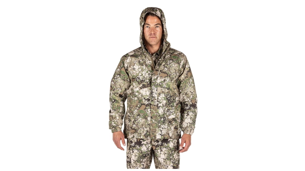 5.11 Tactical Geo7 Duty Rain Shell - Men's, Terrain, M, 48353G7-865-M