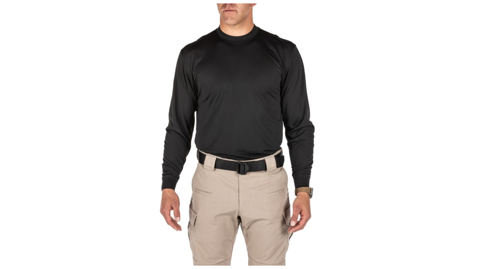 5.11 Tactical Performance Utili-T Long Sleeve 2-pack - Men's, Black, XL, 40175-019-XL