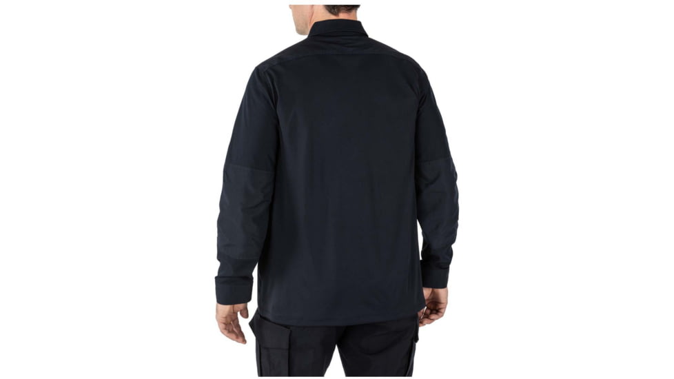 5.11 Tactical Quantum TDU FD Long Sleeve Shirt - Mens, Dark Navy, Extra Small, 72524-724-XS-R