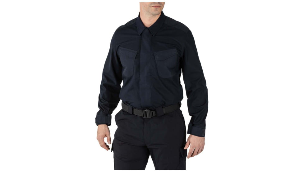 5.11 Tactical Quantum TDU FD Long Sleeve Shirt - Men's, Dark Navy, XS, 72524-724-XS-R