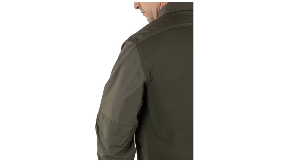 5.11 Tactical Quantum TDU FD Long Sleeve Shirt - Mens, Ranger Green, Large, 72524-186-L-R