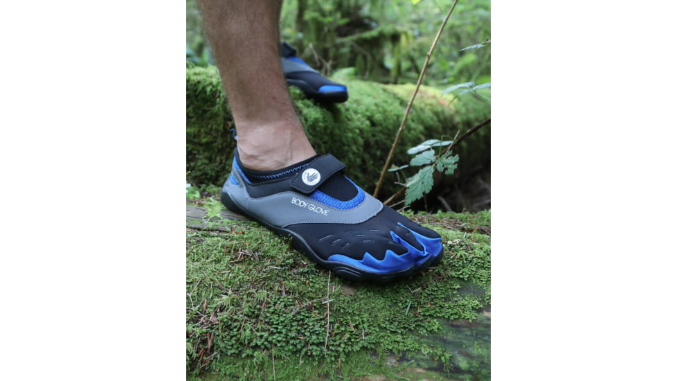 Aquapac Mens 3T Barefoot Max Water Shoes - Black/Dazzling Blue FA7CBEDF, 10, Black/Dazzling Blue, 3TBFM-BKDZ-10