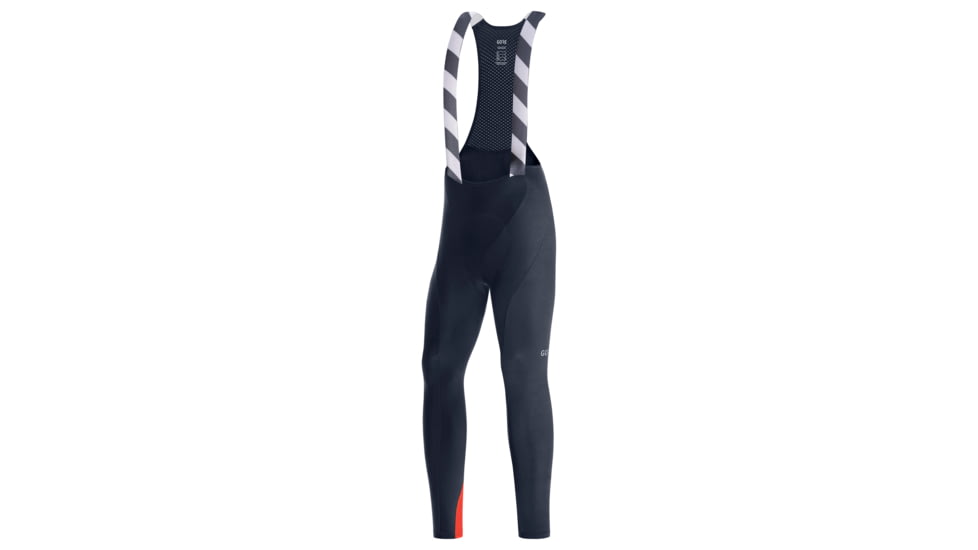 GOREWEAR Mens C3 Thermo Cycling Bib Tights+ in Orbit Blue/Fireball Medium Form fit B77A0BA7, 100648-AUAY-L