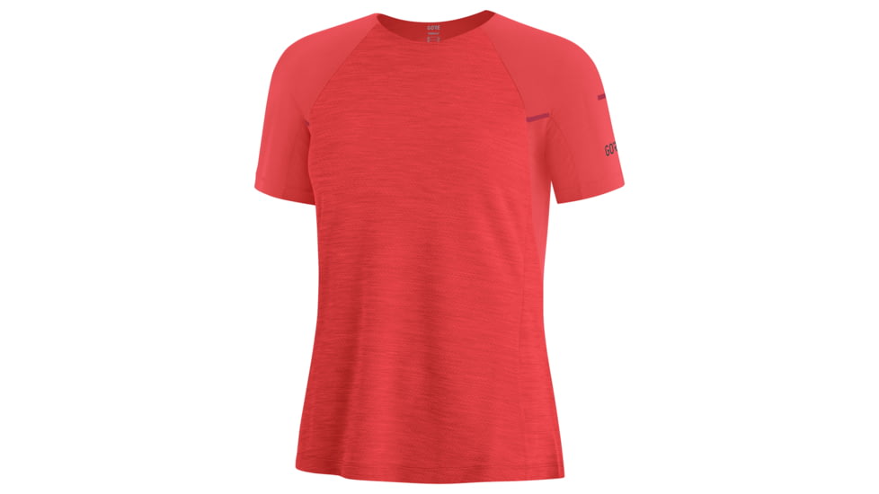 GOREWEAR Vivid Running Shirt Womens in Hibiscus Pink Medium 8-10 Slim fit 956728BE, 100757-AK00-40