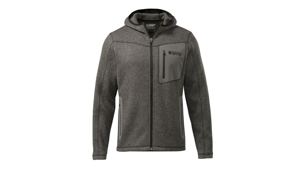Kuiu Outlet Base Camp Hooded Sweater - Men's, Charcoal, 3XL, 7679580143774