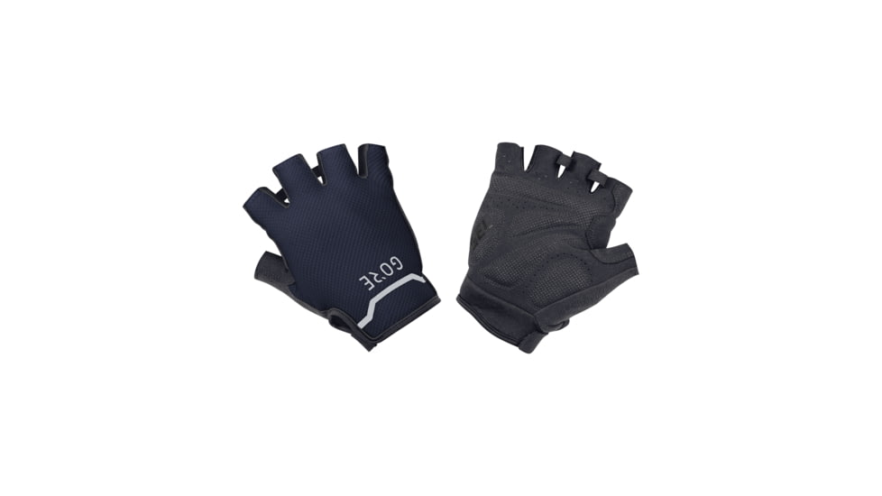 GOREWEAR C5 Short Gloves in Black/Orbit Blue XS 35431980, 100592-99AU-5