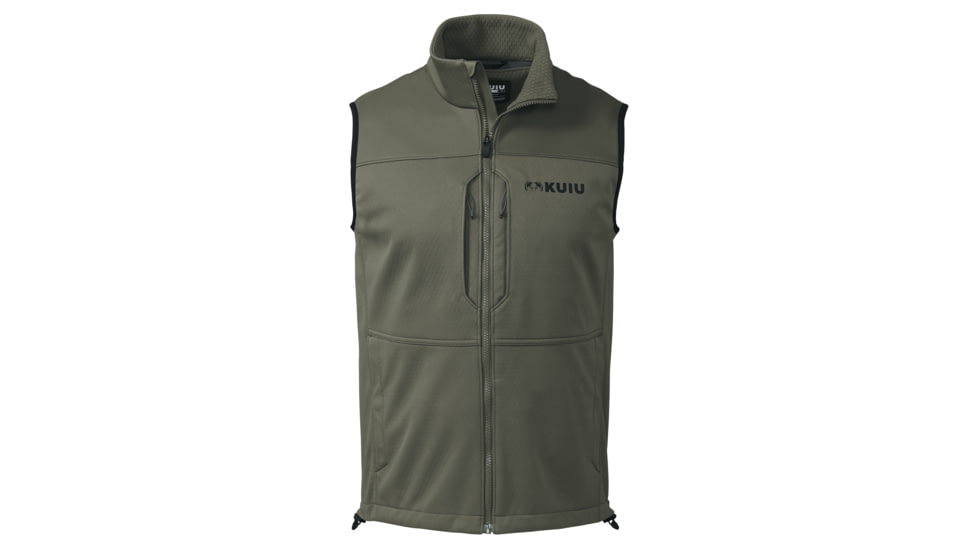 KUIU Encounter Hunting Vest - Men's, Ash, 3XL, Adult, Male, 7491542712478