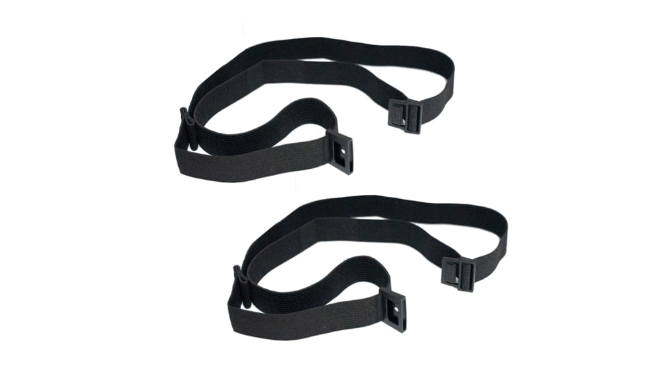 Featherstone Outdoor Elastic Pad Straps for Moondance Top Quilt, Black, 2 of Pack, E-PADSTRAP