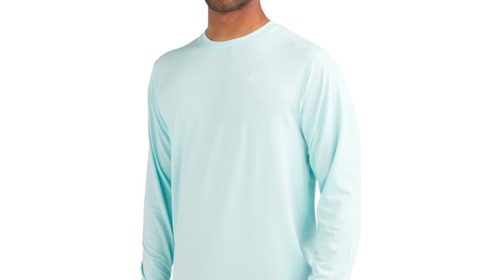 Body Glove Offshore Pro UPF Long-Sleeve Shirt - Light Blue 79A67F28, M, Light Blue, HYB7101-L.BLU-M