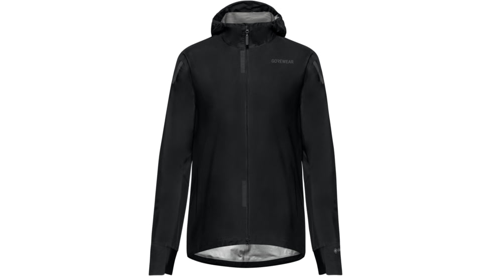 GOREWEAR Concurve GORE-TEX Running Jacket Womens in Black XL 16-18 Slim fit Waterproof F56E5E3B, 101067-9900-44