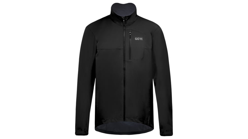 GOREWEAR Spirit Cycling Jacket Mens in Black Large Regular fit Windproof 5304E8CD, 100716-9900-XL