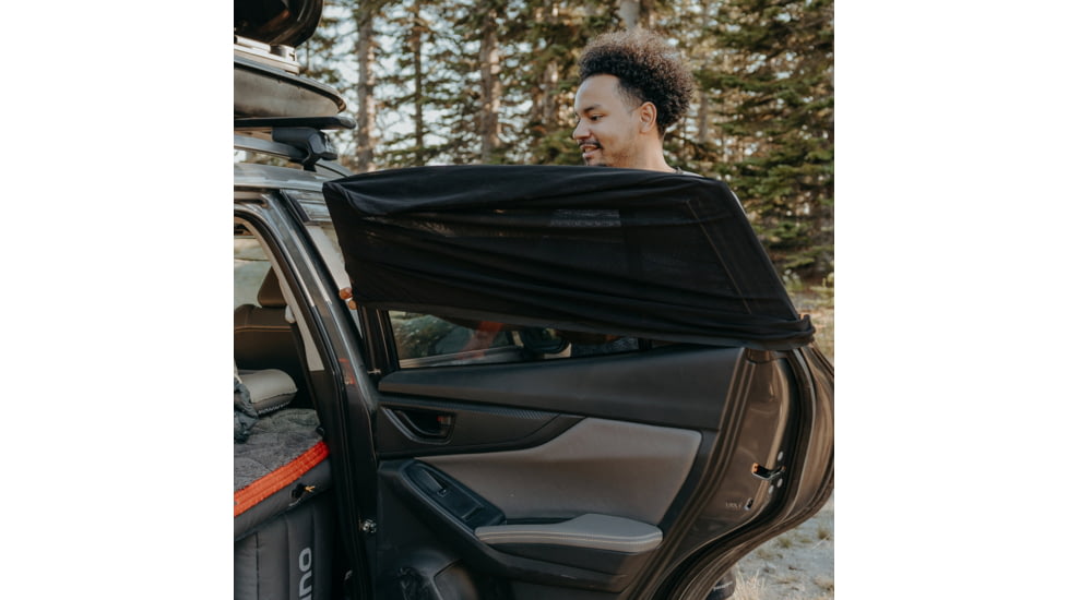 Luno Car Window Screens, Black, Medium, car-window-screens