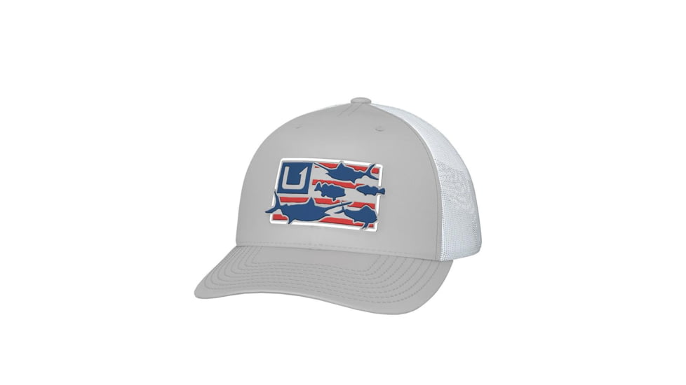 HUK Performance Fishing Huk Trophy Flag Trucker Hat 9D8E29E2, ATH30004700341