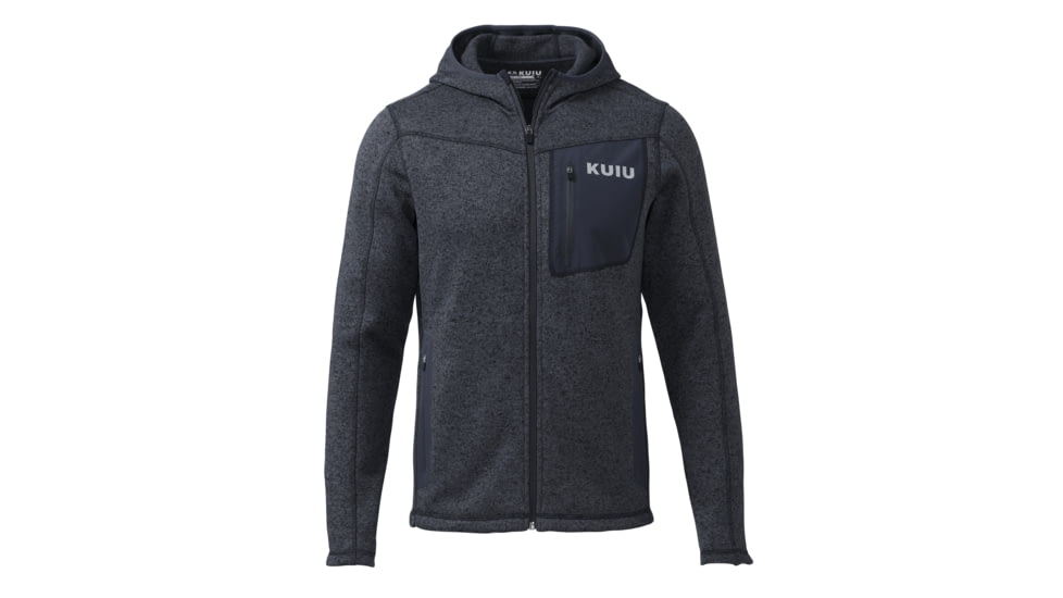 KUIU Base Camp Hooded Sweater - Mens, Dark Navy, 3XL, Adult, Male, 7495714242718