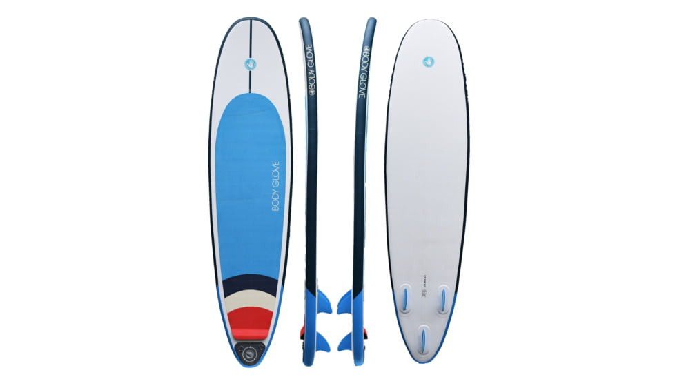 Aquapac EZ 82 Inflatable Longboard Surfboard - Blue/Green AC53628E, 8 ft 2 in, Blue/Green, ISURFEZ82-BLGR-98/IN