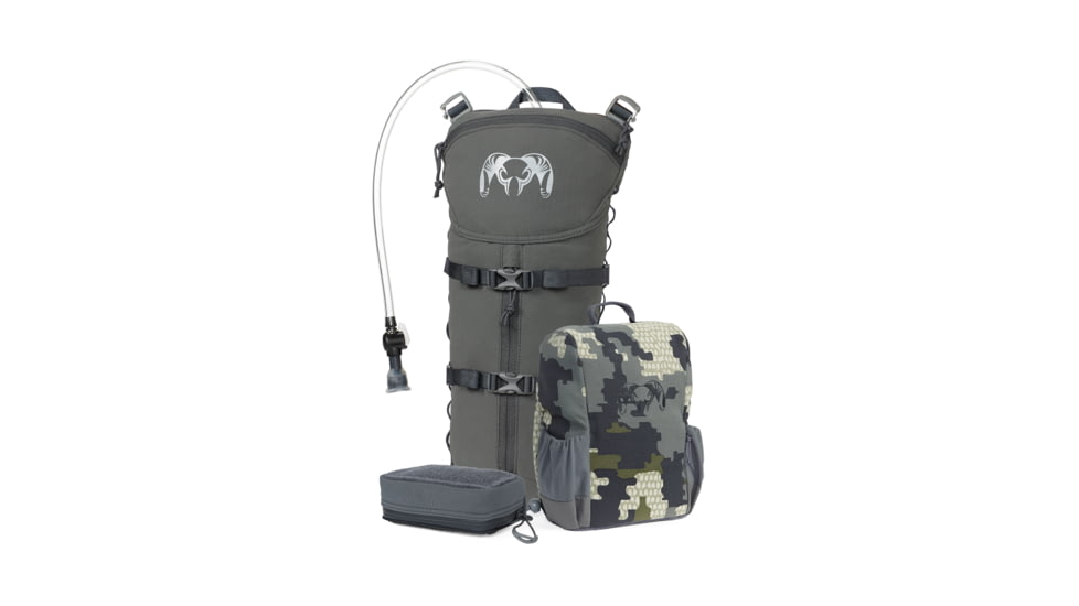 KUIU PRO Bino Hydration Set in Verde 18004A24, Verde, Adult, 8024688918686