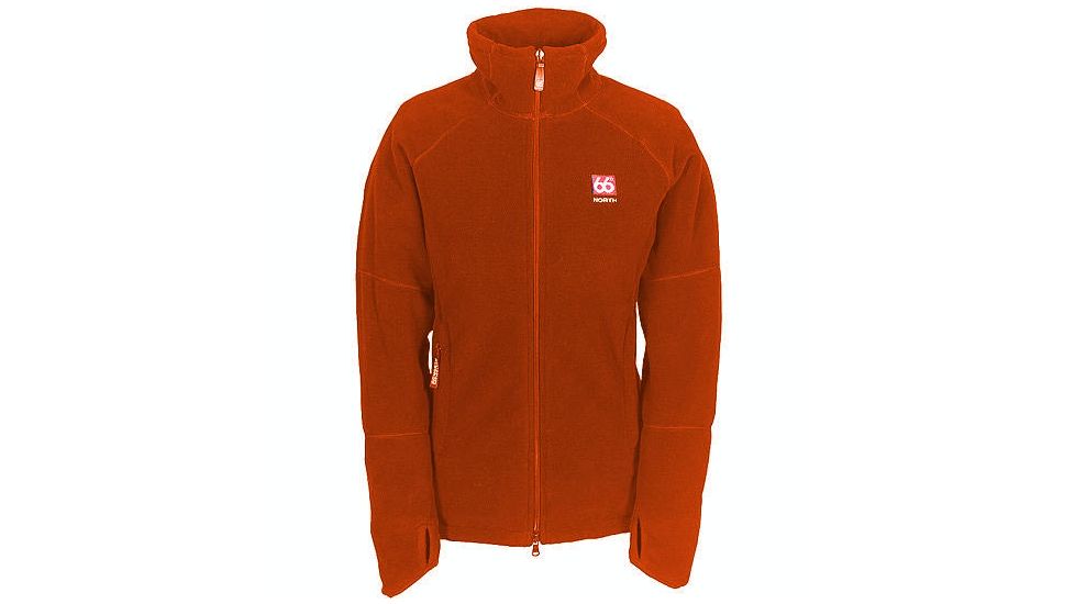 66 North Tindur Jacket - Women's-Sunset Red-Small