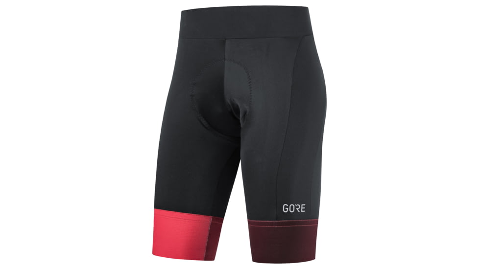 GOREWEAR Ardent Cycling Short Tights+ Womens in Black/Hibiscus Pink 2XS Form fit EBFFF1FF, 100737-99AK-34