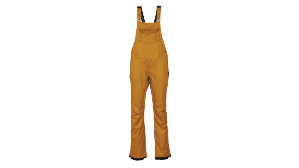 686 Black Magic Insulated Bib - Womens, Golden Brown Dobby, Small, L9W404-GLDB-S