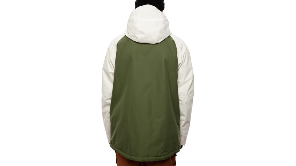 686 Geo Insulated Jacket - Mens, Birch Wash Colorblock, Extra Large, M0W113-BRCH-XL