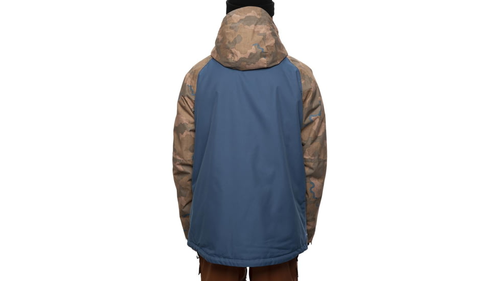 686 Geo Insulated Jacket - Mens, Blue Storm Colorblock, Medium, M0W113-BSTR-M