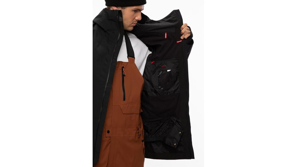 686 GLCR Gore-Tex GT Jacket - Mens, Black, Large, M0W104-BLK-L