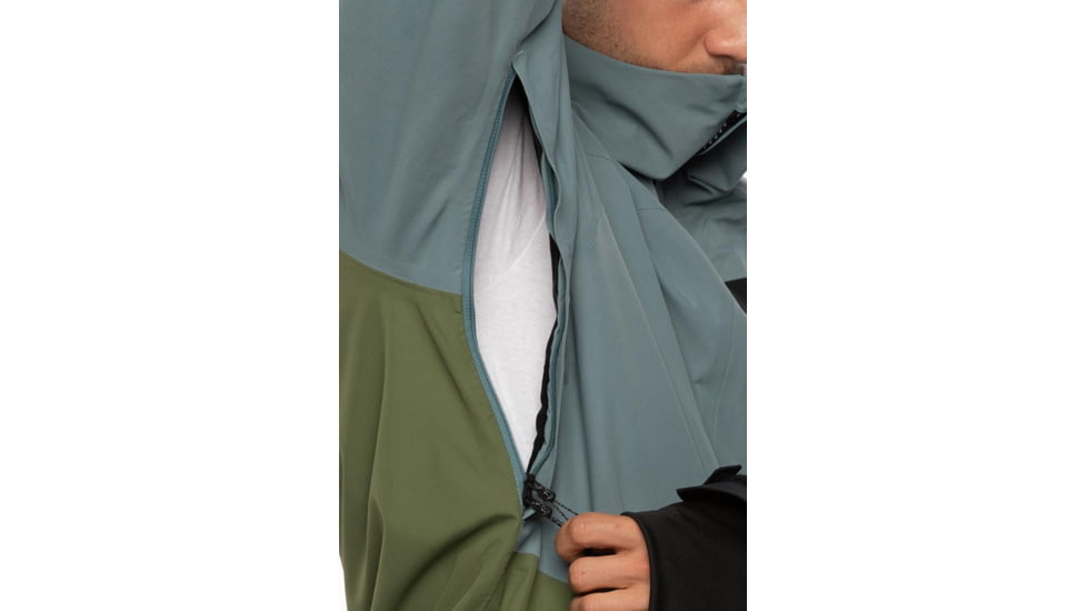 686 GLCR Gore-Tex GT Jacket - Mens, Goblin Blue Colorblock, Extra Large, M0W104-GOBL-XL