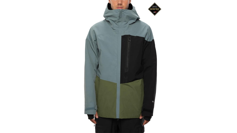 686 GLCR Gore-Tex GT Jacket - Mens, Goblin Blue Colorblock, Extra Large, M0W104-GOBL-XL