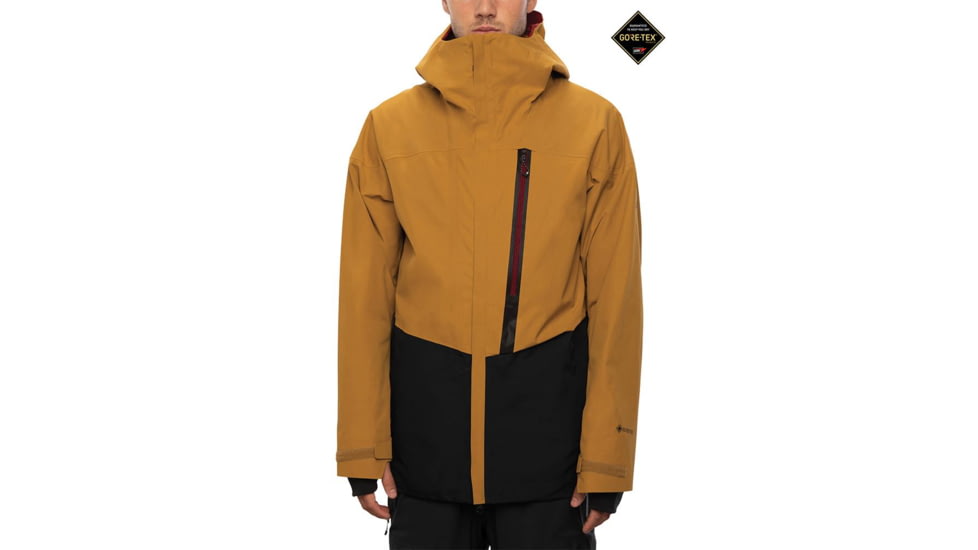 686 GLCR Gore-Tex GT Jacket - Mens, Golden Brown Colorblock, Large, M0W104-GLDB-L