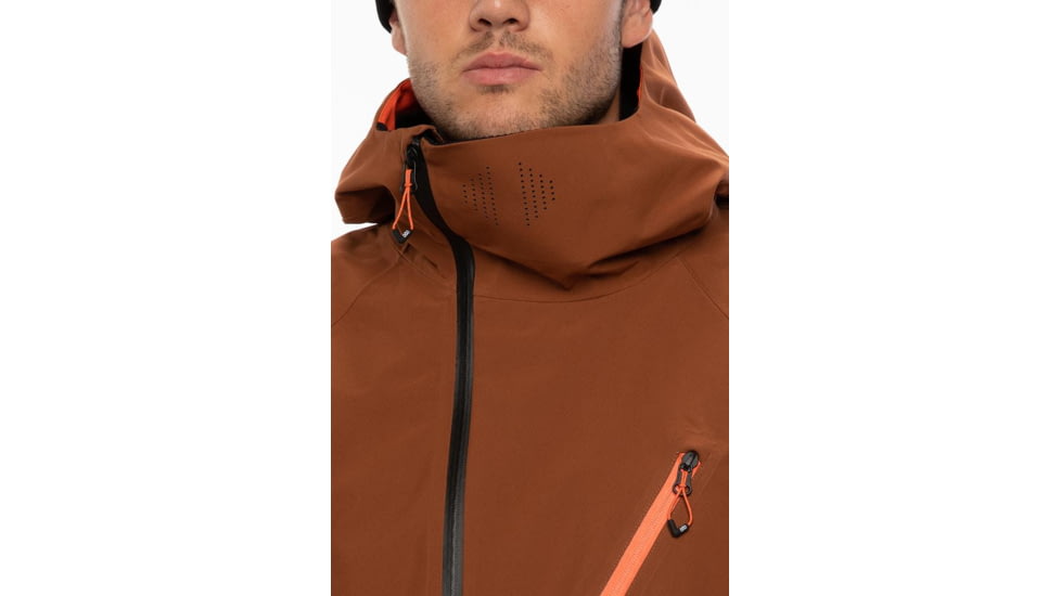 686 GLCR Hydra Thermagraph Jacket - Mens, Clay Colorblock, Small, M0W107-CLAY-S