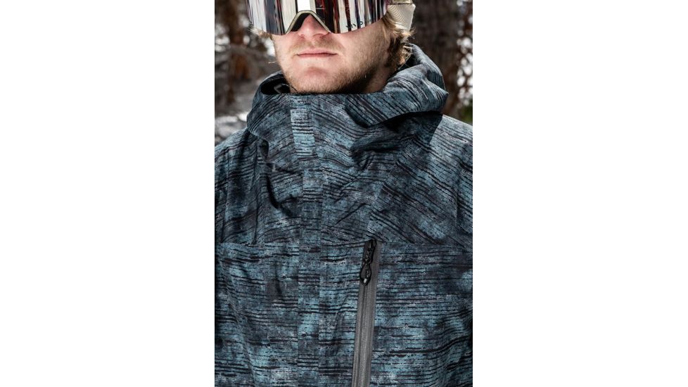 686 Gore-Tex Gt Jacket - Mens, Goblin Blue Landscape, Large, L9W104-GOBL-L