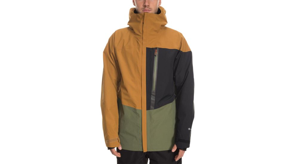 686 Gore-Tex Gt Jacket - Mens, Golden Brown Colorblock, Extra Large, L9W104-GLDB-XL