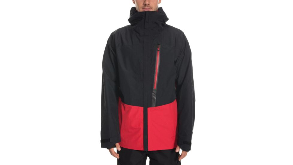 686 Gore-Tex Gt Jacket - Mens, Red Colorblock, Large, L9W104-RED-L